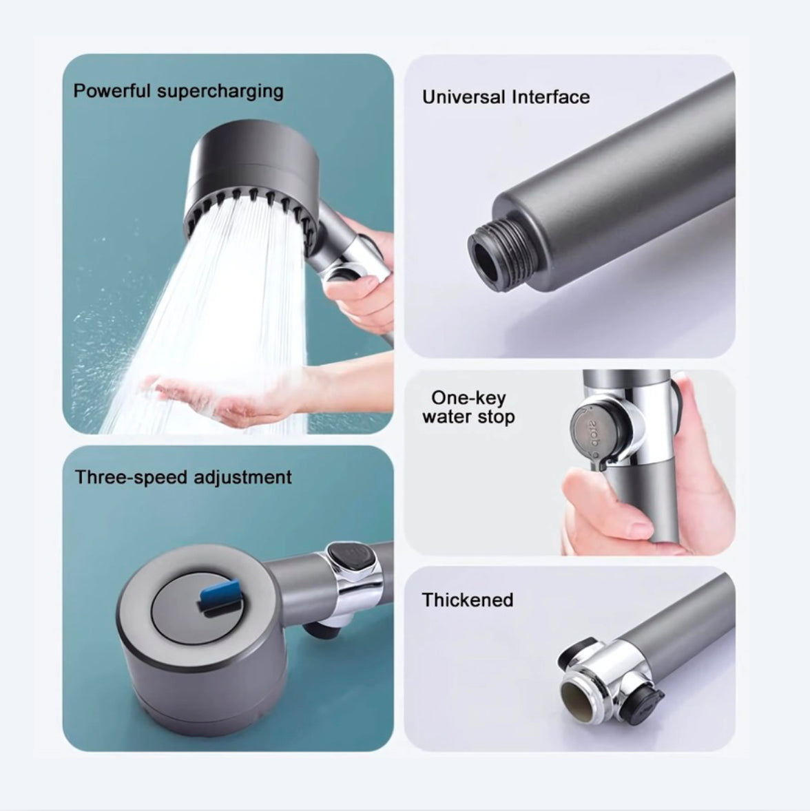 AquaFlow™ Showerhead